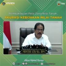  Menteri ATR/Kepala BPN, Sofyan A. Djalil, Pembaharuan Peta ZNT, Akurasi Kebijakan Nilai Tanah 