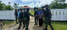TNI Jalin Silaturahmi Dengan Tokoh Adat Papua