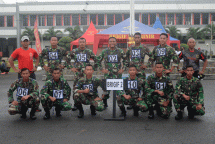 Brigif 2 Marinir Juara Pertama Lomba Lari Estafet
