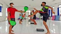 Atlet Tae Kwondo Prajurit Marinir