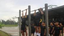 Prajurit Marinir Kakatua Raja Sakti Laksanakan Test Garjas 