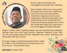 Tokoh Buruh Mochtar Pakpahan