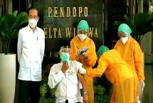 Presiden RI, Joko Widodo Beserta MUI di Pendopo Delta Wibawa Jawa Timur