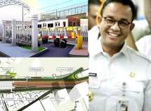 Anies Bakal Tata Ulang Stasiun Palmerah, Warganet Puji Habis-habisan: Goks, Keren Banget! Satu Persatu Janji Ditepati...