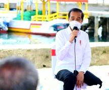 Presiden Jokowi dialog Bersama Nelayan di Maluku