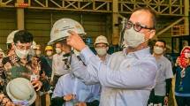 Tinjau Proyek Pabrik Baru HSM, Menperin Agus Akui Transformasi Krakatau Steel Berjalan Baik