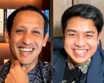 Mendikbud Nadiem Makarim dan Jareme Paolin