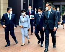 Mendag M Lutfi bersama Menlu Retno dan Menteri BUMN Erick Thohir Berkunjung ke RRT
