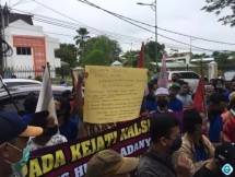 Demonstrasi Masyarakat Kalsel (ist0 