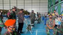 Vaksin AstraZeneca Diberikan Kepada 588 Prajurit TNI Polri di Natuna