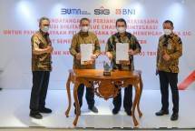 Keren! SIG dan BNI Jalin Kerja Sama Solusi Digital Value Chain Untuk Mitra SIG