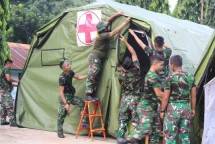 Posko Medis Korps Marinir