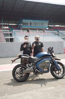 Dahsyat, Baran Energy Luncurkan Anubis, Sepeda Motor Listrik Bergaya Adventure Futuristic