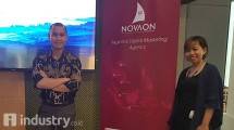Mr. Nguyễn Minh Qu (Novaon CEO) & Aprilia Shinta (Business Development Manager Novaon Indonesia)