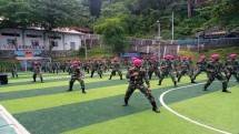  Prajurit Batalyon Marinir Pertahanan Pangkalan Padang 