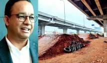 Gubernur Anies dan Punp Track Sepeda kolong tol Becakayu (foto Kolase)