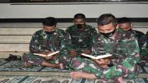 Tadarus Alquran dan Doa Bersama Prajurit Batalyon Infanteri 2 Marinir