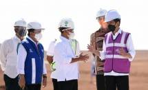 Presiden Jokowi di KIT Batang