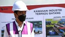 Presiden Jokowi di KIT Batang 