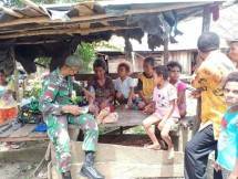 Satgas Pamtas Yonif 131 Brs Papua