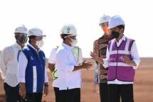 Novel Arsyad selaku Direktur Utama Perseroan turut mendampingi Presiden RI 