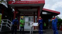 Pertamina Lubricants salurkan santunan untuk anak yatim