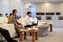 Menteri Pertanian Syahrul Yasin Limpo bersama Dirjen Tanaman Pangan
