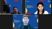 Acara Zoom Meeting 'Klaster Perkantoran Meningkat Kembali? Apa yang harus dilakukan?' Bersama Kalbe Pada Rabu (5/5/2021). (Chodijah Febriyani/Industry.co.id)
