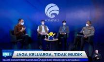 Komjen Arief Sulistyanto dalam Diskusi Media (Dismed) Forum Merdeka Barat 9 (FMB 9) yang digelar secara virtual bertajuk "Jaga Keluarga,Tidak Mudik", Rabu (5/5/2021).