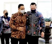 Gubernur Anies dikujungi Ketua PD AHY