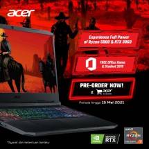 Wow, Acer Nitro 5 AMD Ryzen 5000 Siap Diburu