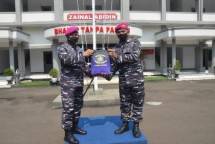 Komandan Pangkalan Marinir Jakarta (Danlanmar Jkt) Kolonel Marinir Arief. R. H. Anggorojati, S. E