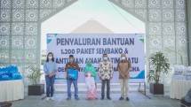 ITDC Donasikan 1.200 Paket Sembako dan 600 Santunan Anak Yatim Ke Enam Desa Penyangga The Mandalika