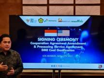 Menteri BUMN, Erick Thohir Melakukan Kunjungan Kerja Mempererat Hubungan Dagang antara Indonesia dan Amerika Serikat