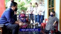 Menteri BUMN Erick Thohir dan Nasabah Difabel PNM Mekaar