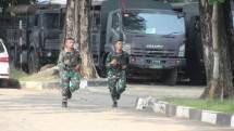 Prajurit Batalyon Angkutan Bermotor 1 Marinir 