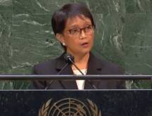 Menlu Retno di Sidang PBB Dukung Palestina Merdeka