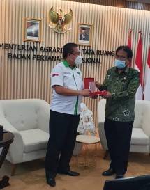 Bertemu Menteri ATR/Kepala BPN Sofyan A Djalil, Inilah Harapannya Kepada LBH HKTI