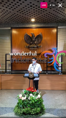 Menteri Pariwisata dan Ekonomi Kreatif/Kepala Badan Pariwisata dan Ekonomi Kreatif Sandiaga Salahuddin Uno (Chodijah Febriyani/Industry.co.id)