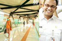 Gubernur Jakarta Pamer Potret Jembatan Layang di Stasiun MRT ASEAN, Warganet: Kereen! Pak Anies Enggak Ada Duanya...