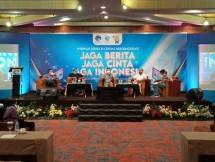 Webinar Series 3 Cerdas Berdemokrasi dengan tema "Jaga Berita, Jaga Cinta, Jaga Indonesia" di Pekanbaru, Riau (27/5). 