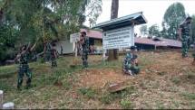 Prajurit Yonif 642 Kapuas Kalimantan Barat