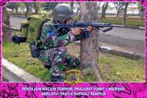 Prajurit Yonif 1 Marinir Sidoarjo 