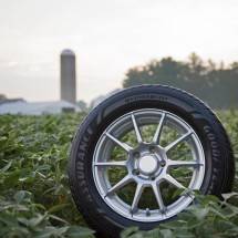 Akron, Ohio, AS-Di awal tahun ini Goodyear mengumumkan komitmen jangka panjang berkelanjutan melalui penggunaan minyak kedelai dalam produksi ban.