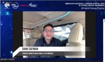 Tangkapan Layar Danu Sofwan, Founder & Owner of Radja Cendol, Es Teh Indonesia di Webinar Kominfo Dalam Acara Gerakan Nasional Literasi Digital 2021 di Ciamis