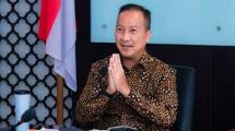 Menteri Perindustrian Agus Gumiwang Kartasasmita