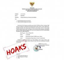 Bapak Ibu Tolong Catat! Surat Edaran Pengangkatan Tenaga Honorer Berumur 35 Tahun Keatas Jadi PNS adalah Palsu Alias Hoaks! 