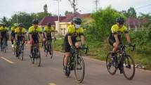 Pangdam XVII Cendrawasih dan Danrem Merauke Gowes Bersama Sejauh 100 Km 