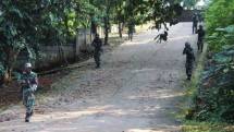 Prajurit Batalyon Infanteri 4 Marinir Laksanakan Pelajaran Patroli