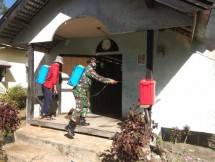 Prajurit Koramil 02 Sejangkung Sambas Kallbar